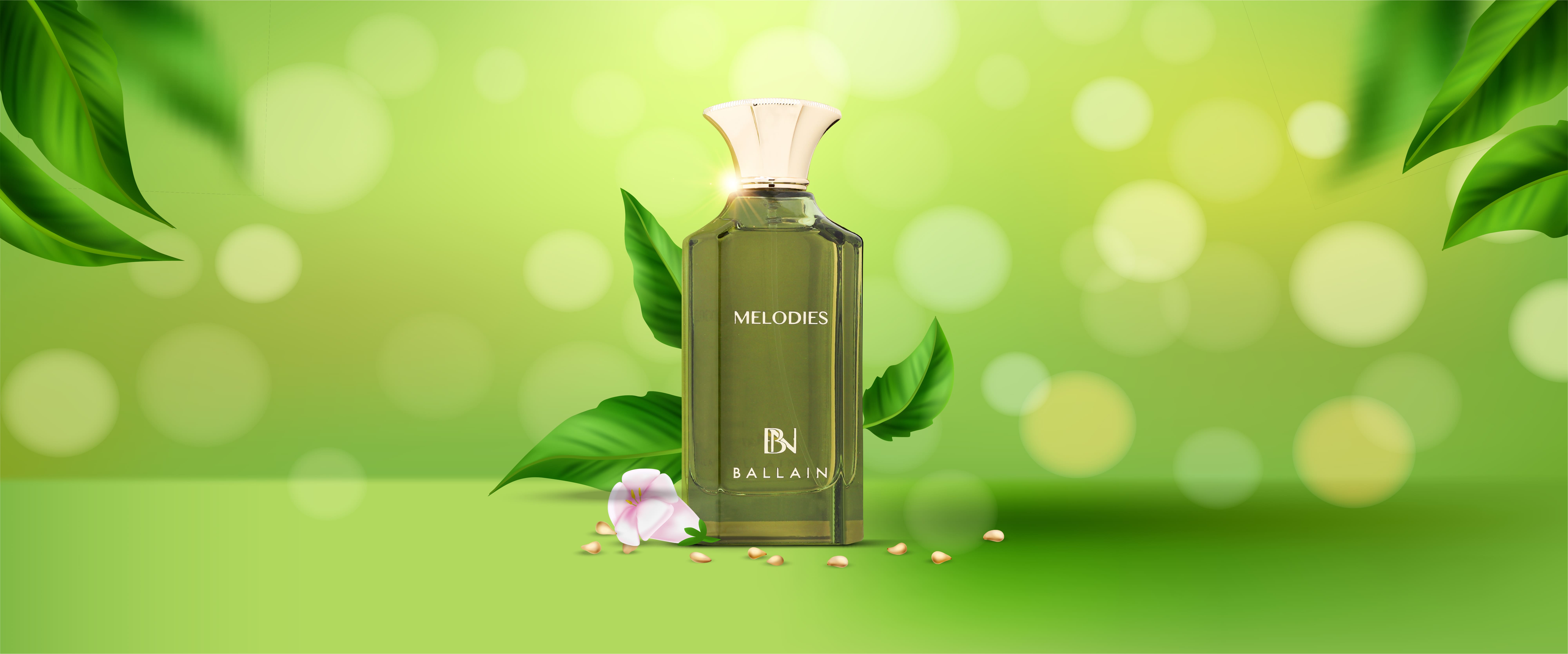 Ballain Atelier Perfume, unique status and identity in the crowd, evoking feelings of love and luxurious quality of life.